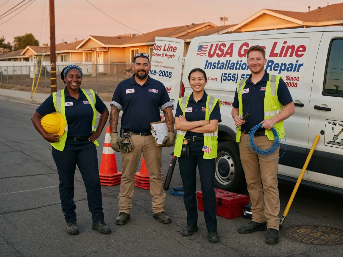 Gas Line Installation company in Evant, TX
